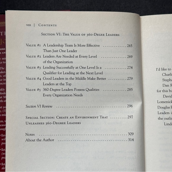 The 360 Degree Leader by John C. Maxwell | Personal Development |Hardcover Book - Picture 12 of 13